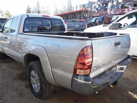2005 Toyota Tacoma Silver Extended Cab 4.0L AT 2WD #Z22983